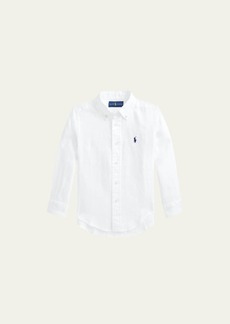 Ralph Lauren Childrenswear Boy's Cotton Oxford Sport Shirt  Size S-XL