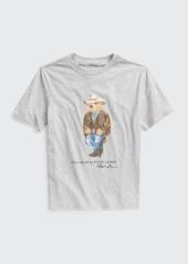 Ralph Lauren Childrenswear Boy's Cowboy Polo Bear Tee  Size S-L