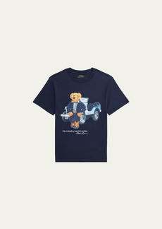 Ralph Lauren Childrenswear Boy's Jersey Bear T-Shirt  Size 2-7