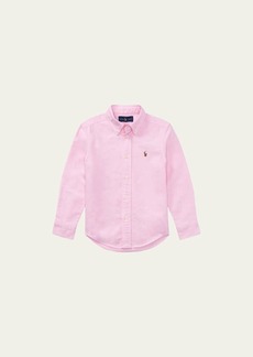 Ralph Lauren Childrenswear Boy's Oxford Sport Shirt  Size 2-7