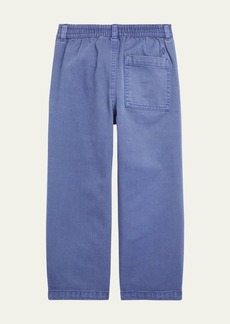 Ralph Lauren Childrenswear Boy's Pleated Twill Straight-Leg Pants  Size 3-6
