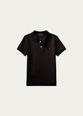 Ralph Lauren Childrenswear Boy's Short-Sleeve Logo Embroidery Polo Shirt  Size 2-3