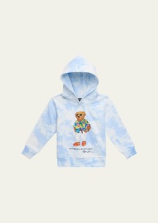 Ralph Lauren Childrenswear Boy's Tie-Dye Polo Bear Hoodie  Size S-XL