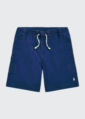 Ralph Lauren Childrenswear Boy's Twill Pull-On Drawstring Shorts  Size 2-4