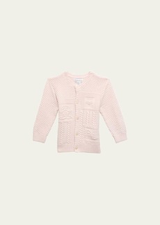 Ralph Lauren Childrenswear Girl's Cardigan W/ Bear Intarsia  Size 3M-24M