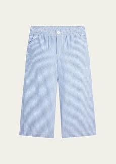 Ralph Lauren Childrenswear Girl's Polo Prepster Cotton Seersucker Pants  Size 2-6X