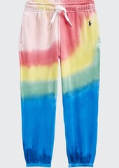Ralph Lauren Childrenswear Girl's Tie-Dye Drawstring Jogger Pants  Size 5-6X