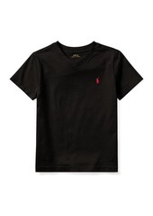 Ralph Lauren Childrenswear Short-Sleeve Jersey V-Neck T-Shirt  Size 4-7