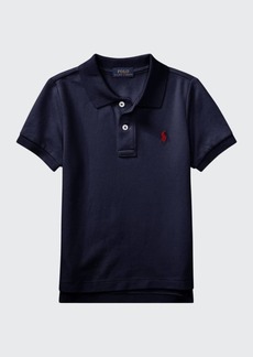 Ralph Lauren Childrenswear Boy's Short-Sleeve Logo Embroidery Polo Shirt  Size 2-7