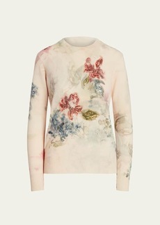 Ralph Lauren Collection Artisanal Cashmere Sweater with Sequin Detail