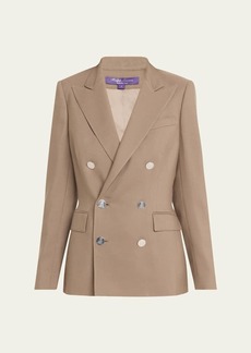 Ralph Lauren Collection Camden Double-Breasted Cashmere Jacket