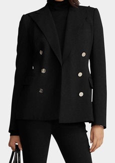 Ralph Lauren Collection Camden Double-Breasted Stretch-Wool Jacket