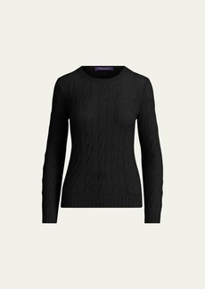 Ralph Lauren Collection Cashmere Cable-Knit Sweater