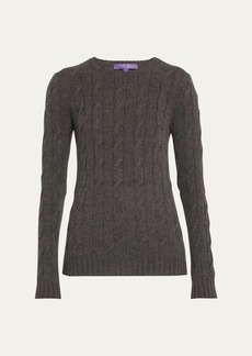 Ralph Lauren Collection Classic Cable Cashmere Sweater