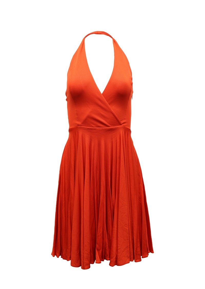 Ralph Lauren Collection Halter Dress Dress in Orange Viscose