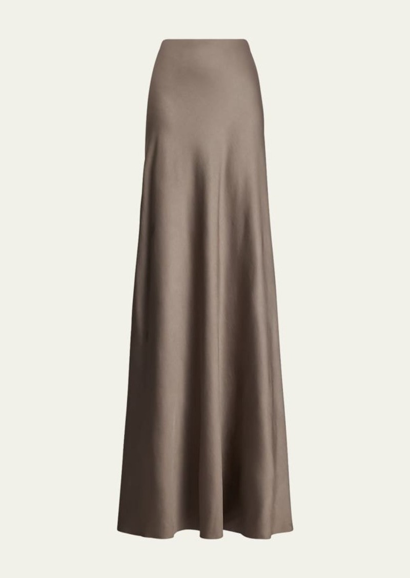 Ralph Lauren Collection Masina Stretch Satin Skirt