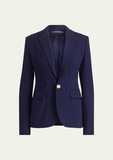 Ralph Lauren Collection Parker One-Button Wool Jacket