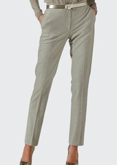 Ralph Lauren Collection Simone Straight-Leg Wool Pants