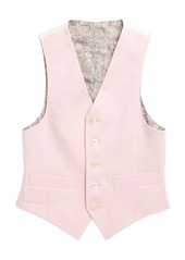 Ralph Lauren Kids' Linen Vest in Pink at Nordstrom Rack