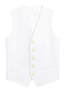 Ralph Lauren Kids' Solid Classic Vest in White at Nordstrom Rack