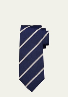 Ralph Lauren Men's Diagonal Striped Silk Tie