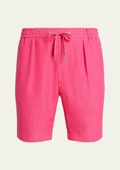 Ralph Lauren Men's Dorset Silk-Linen Shorts