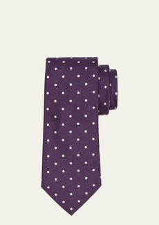 Ralph Lauren Men's Dotted Satin Tie
