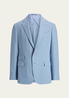 Ralph Lauren Men's Kent Hand-Tailored Silk and Fine Linen Jacket