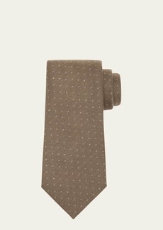 Ralph Lauren Men's Pindot Silk-Cashmere Tie