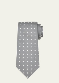 Ralph Lauren Men's Polka Dot Silk Twill Tie