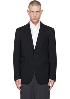 Ralph Lauren Purple Label Black Wool Suit