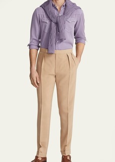 Ralph Lauren Purple Label Men's Aspen Western Garment-Dyed Shirt