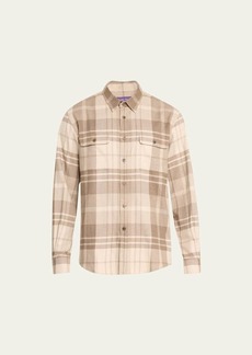 Ralph Lauren Purple Label Men's Cooper Plaid Button-Down Shirt
