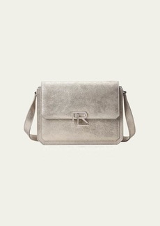 Ralph Lauren RL 888 Metallic Leather Crossbody Bag