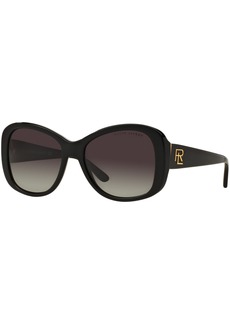 Ralph Lauren Sunglasses, RL8144 - BLACK/GREY GRADIENT