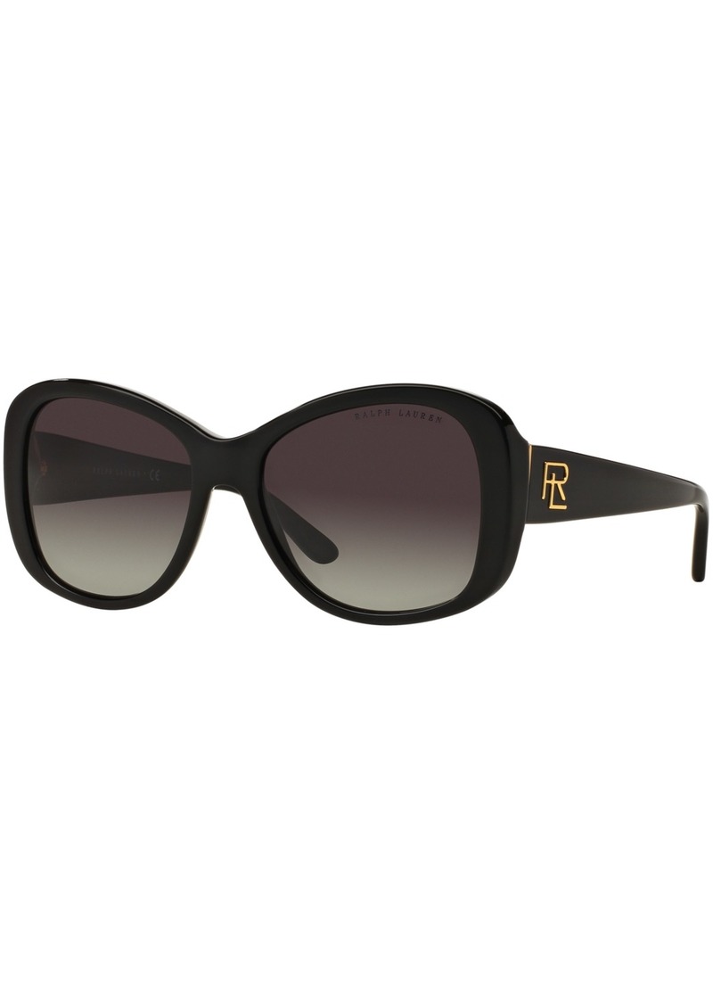 Ralph Lauren Sunglasses, RL8144 - BLACK/GREY GRADIENT