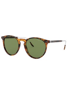 Ralph Lauren Sunglasses, RL8181P 53 - ANTIQUE HAVANA/GREEN