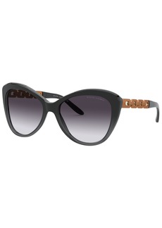 Ralph Lauren Sunglasses, RL8184 - BLACK GRADIENT GREY/GREY GRADIENT
