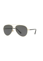 Ralph Lauren Women's RL7058 Metal Aviator Sunglasses