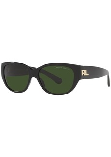 Ralph Lauren Women's Sunglasses, RL8193 56 - Shiny Black