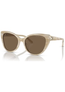 Ralph Lauren Women's Sunglasses, RL8215BU - Cream Horn