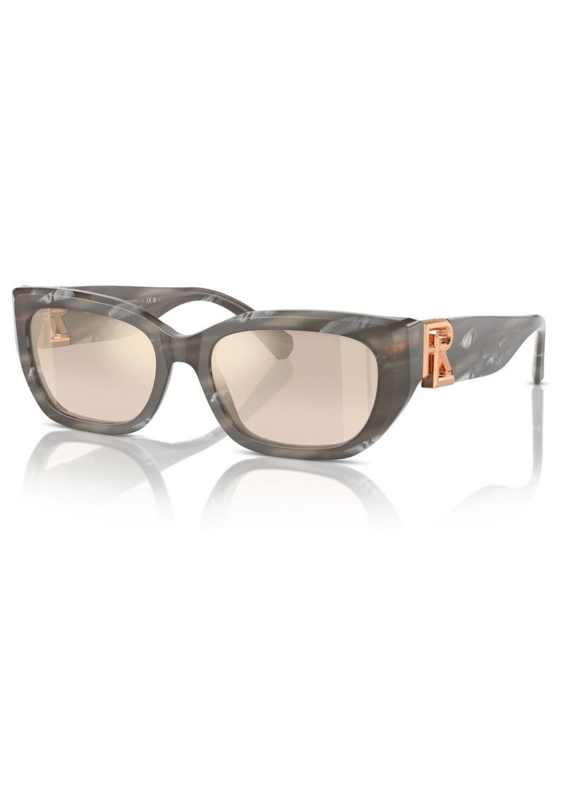 Ralph Lauren Women's Sunglasses, The Bridget Rl8222 - Oystershell Black