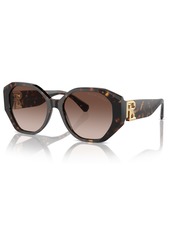 Ralph Lauren Women's Sunglasses, The Juliette Rl8220 - Oystershell Black