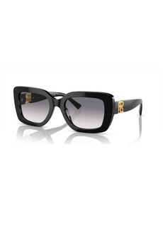 Ralph Lauren Women's The Nikki Sunglasses, Gradient RL8217U - Black