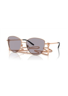 Ralph Lauren Women's The Vivienne Sunglasses, Mirror RL7079 - Rose Gold