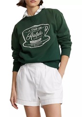 Ralph Lauren Ralph's Coffee Crewneck Fleece Sweater