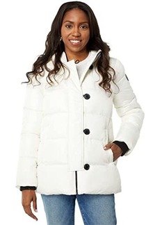 Ralph Lauren Recycle Poly Snorkel Jacket with Faux Fur Hood