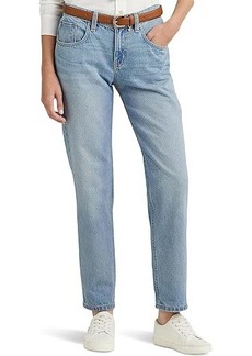Ralph Lauren Relaxed Tapered Ankle Jeans in Isla Wash