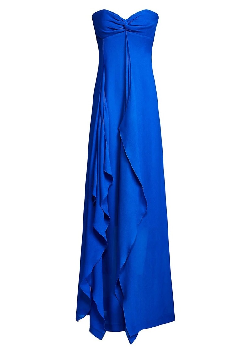 Ralph Lauren Rhiannon Georgette Evening Gown