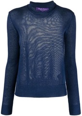 Ralph Lauren ribbed-knit long-sleeved pullover